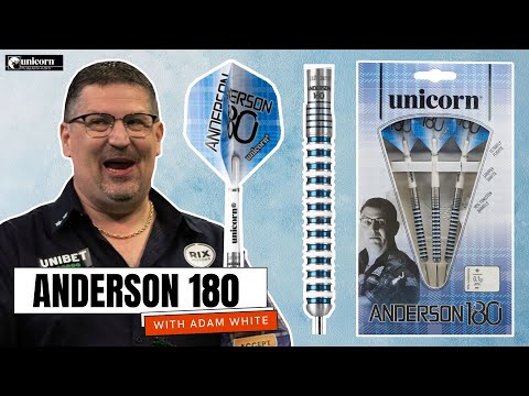 ANDERSON 180 UNICORN DARTS REVIEW WITH ADAM WHITE
