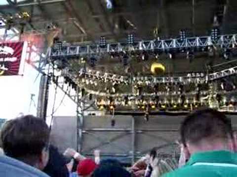 Rock on the Range Beer Bottle Fight