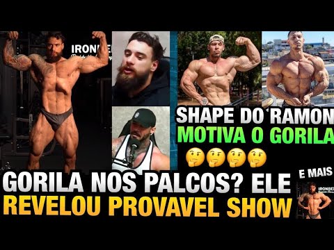 GORILA OPINA SOBRE SHAPE DO RAMON - REVELOU SEU PRÓXIMO CAMPEONATO E FALA SOBRE SUA EVOLUÇÃO