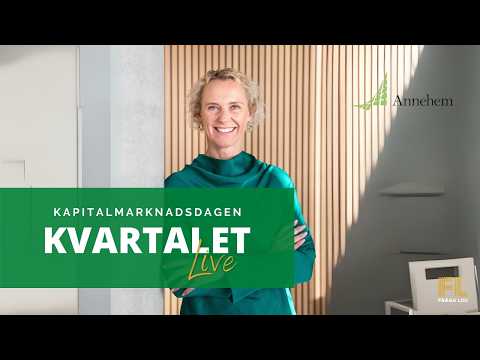 Kvartalet Live 2026 med Monica Fallenius, vd Annehem