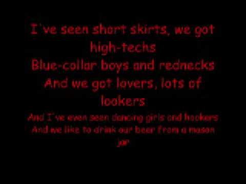 Lyrics-  I love this Bar:)