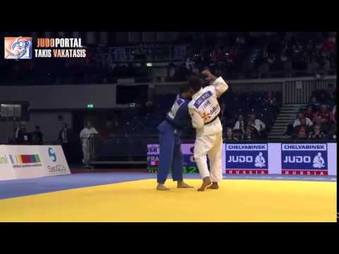 Judo Grand Prix Dusseldorf 2015 -73kg MUKI Sagi (ISR) vs. CHAINE Guillaume (FRA)