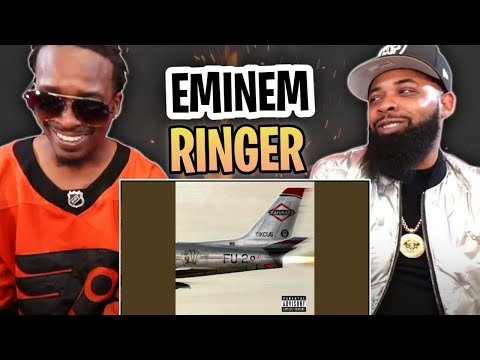 TRE-TV REACTS TO - Eminem - The Ringer (Lyrics)