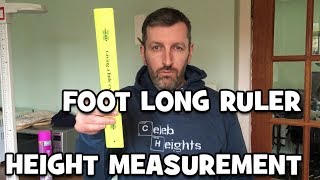 How to Measure your Height with a Ruler