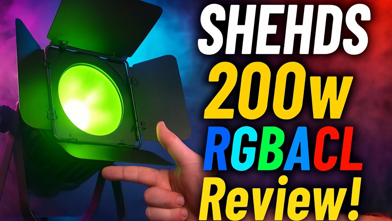 <strong>SHEHDS Latest 200W RGBACL Spotlight</strong>