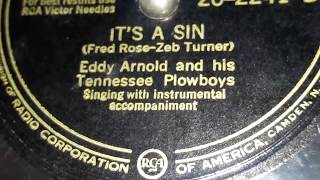 Eddy Arnold - It&#39;s A Sin (1947)