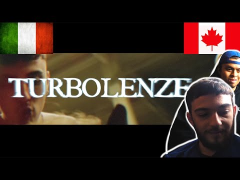 CANADIANS REACT TO ITALIAN RAP - Vray - Turbolenze (Official Video)