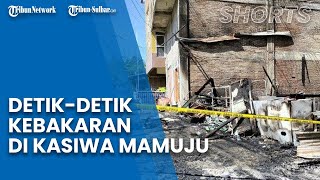 Detik-detik Video Rumah di Kasiwa Mamuju Ludes Dilalap Jago Merah, Kerugian Mencapai Rp 100 Juta