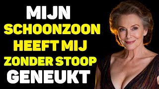 DE BADJAS VAN DE SCHOONZOON LAG OP DE VLOER.“GA OP BED LIGGEN”, ZEI DE SCHOONMOEDER