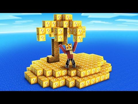 Gestrandet auf einer LUCKY BLOCK Insel...