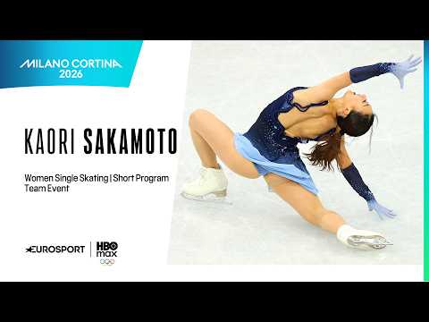 Kaori Sakamoto (JPN) delivers brilliant short program in Olympic team event | Milano-Cortina 2026