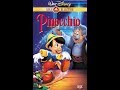Closing To Pinocchio Gold Classic Collection 2000 VHS