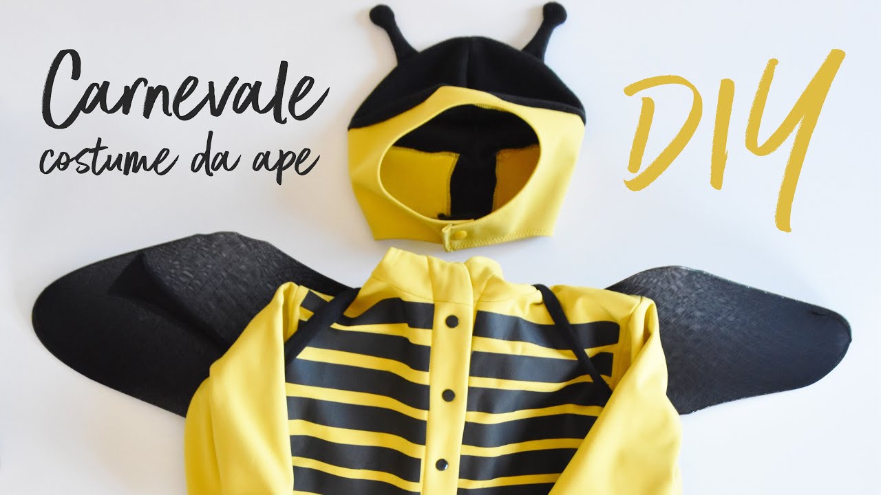 TUTORIAL: Come creare un costume da Carnevale da ape