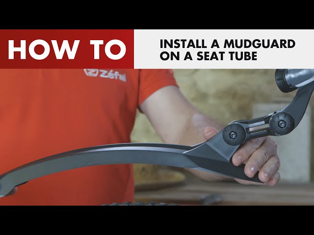 Video teaser for Zéfal - How to install a mudguard on a seat tube? Deflector RM60/60+ AND Swan Road