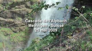 preview picture of video 'Meiringen - Cascade de l'Alpbach en HD'