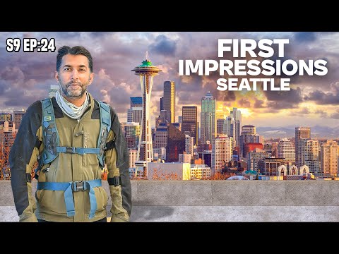 My First Impressions of America starts in Seattle 🇺🇸 S9 EP 24 | Pakistan to Americas Motorcycle