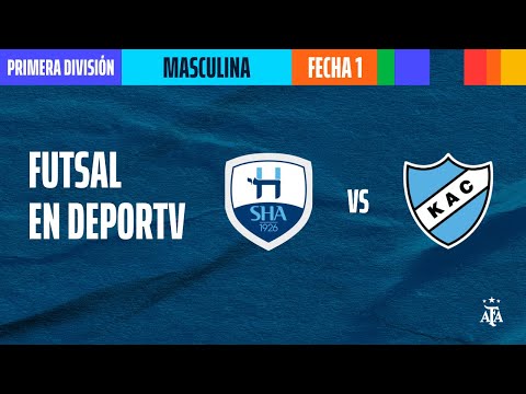 Hebraica vs Kimberley l Primera División Masculina l Fecha 1 l #FUTSALenDEPORTV