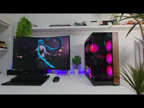 darkFlash DS900 ARGB 강화유리 (블랙 우드) [다나와 리포터]