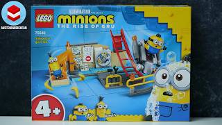 LEGO Minions The Rise of Gru 75546 Minions in Gru´s Lab - LEGO Speed Build