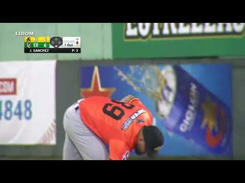 JAKE SANCHEZ,  PITCHER ÁGUILAS DEL CIBAO 13 ENERO 2022