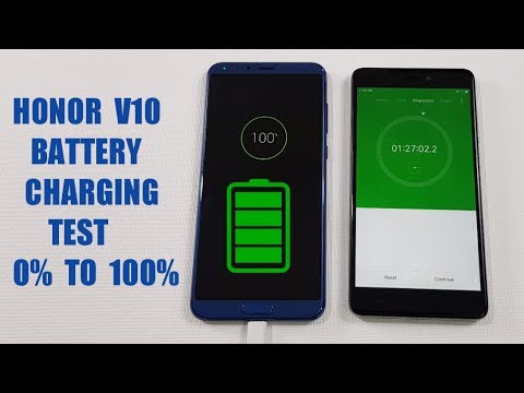 Honor V10 Battery Charging Test | 0% TO 100%