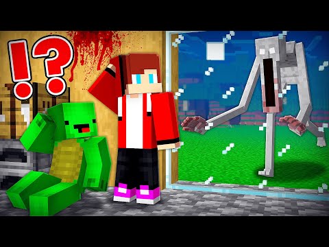 SCP-096 SHY GUY vs Security House in Minecraft - Maizen JJ and Mikey
