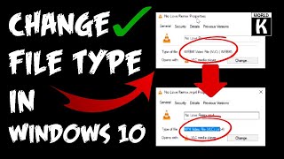 Change File Type on Windows 10 | Change File Extensions | Simple & Working