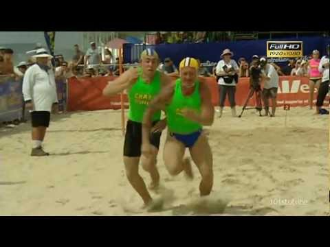 Open Male Beach Flag Final. [HD]