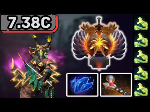 IMMORTAL MEDUSA Soft Support Gameplay Patch 7.38c - Dota 2 Support