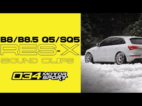 Sound Clips: Res-X Resonator Delete and X-Pipe for B8/B8.5 Audi Q5/SQ5 3.0T