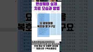 Download lagu 랜섬웨어 치료하기 ransomware recovery mp3