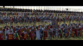 England Vs Scotland: 1346 Historical Battle of Neville's Cross | Total War Battle
