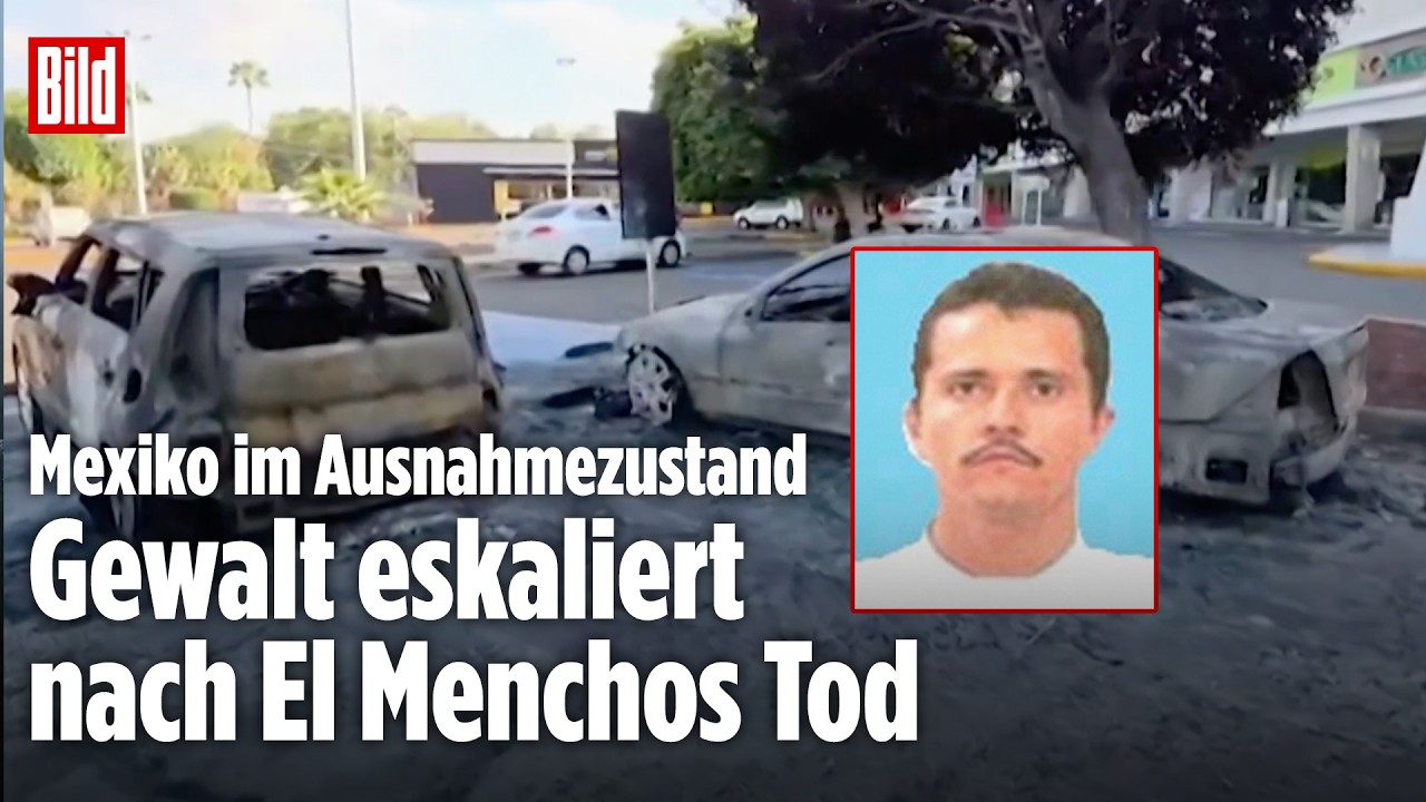 Mexiko im Kartell-Krieg: Nach El Menchos Tod eskaliert die Gewalt