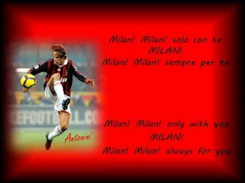 AC Milan anthem (with lyrics & english translation)
