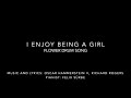 I Enjoy Being A Girl: Flower Drum Song (Piano Accompaniment)