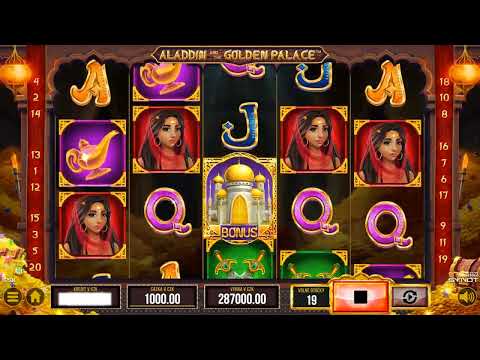 MerkurXtip - Parádní výhra 458 500 Kč na hře Alladin and the Golden Palace!