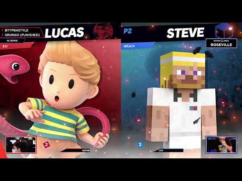 Katar (Lucas) vs Dre (Steve) - Super Smash Tuesdays #2 Winners Finals