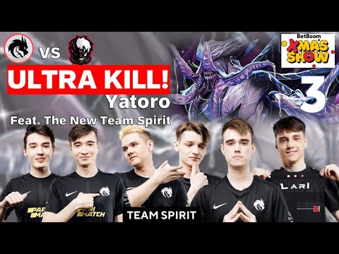 Team Spirit vs Puckchamp [Full Game 3] - No Caster Voice - XMas Tournament 2022