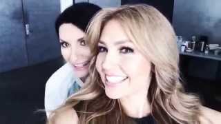 Thalia y Laura Pausini hablan de su dueto &quot;Sino A Ti&quot; (11.08.2014)