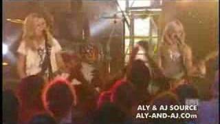 Aly &amp; AJ Performing &quot;Greatest Time of Year&quot; on CD USA