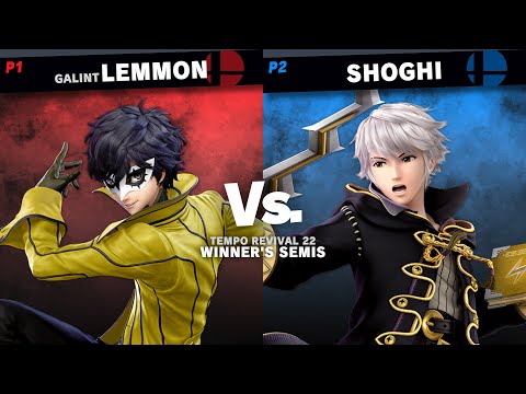 Tempo Revival 22 - GALINT | Lemmon (Joker) Vs. Shoghi (Robin) - Winner's Semis - Smash Ultimate