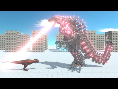 Mechagodzilla 2021 vs ALL UNITS and Godzilla ARBS Animal Revolt Battle Simulator