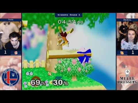 Super Melee Pression 3 - Tekk (Rondoudou) vs. Raoul (Fox) - Winners Semis