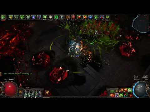 Path of Exile 3.20 Sanctum: Poisonous Concoction Pathfinder v Uber Sirus 10 second kill