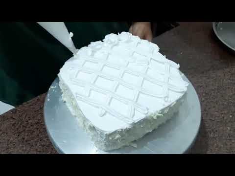 White Forest Cake | How To Make White Forest Cake | White Forest | Easy Cake Design | Cakes By Nidhi