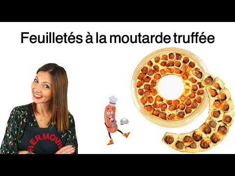 Feuilletés Saucisses à la Moutarde Truffée