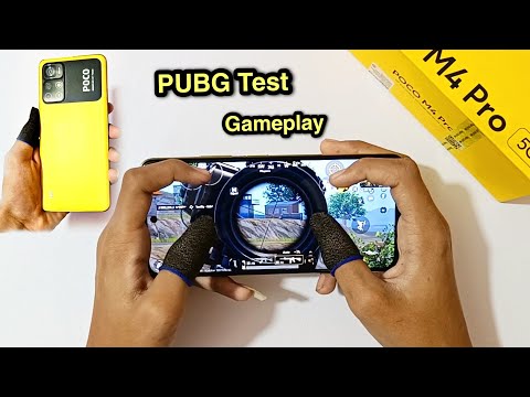 POCO M4 Pro 5G PUBG Test and Gameplay | Best Gameplay Video