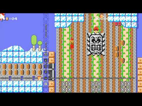 MORTON/WENDY'S FLORASTONE MANOR by TRISKLORD 🍄 Super Mario Maker 2 #ahl 😶 No Commentary
