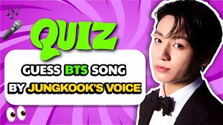 Download lagu Guess the BTS songs by JUNGKOOK’S VOICE 💜 | K-POP QUIZ 2025 mp3