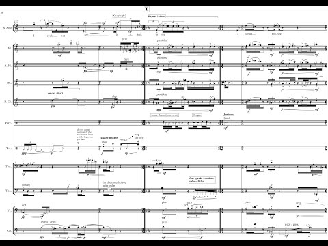Emre Dündar - Soirée Gothique for Soprano and Nine Instruments (2019) [Score-Vieo]